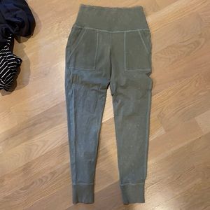 Aerie moss green leggings